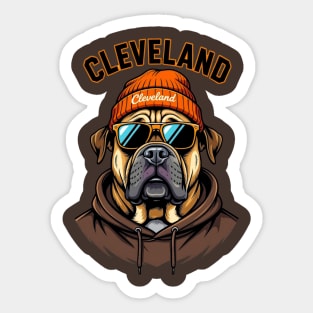 Cleveland Spirit Animal 2 Sticker
